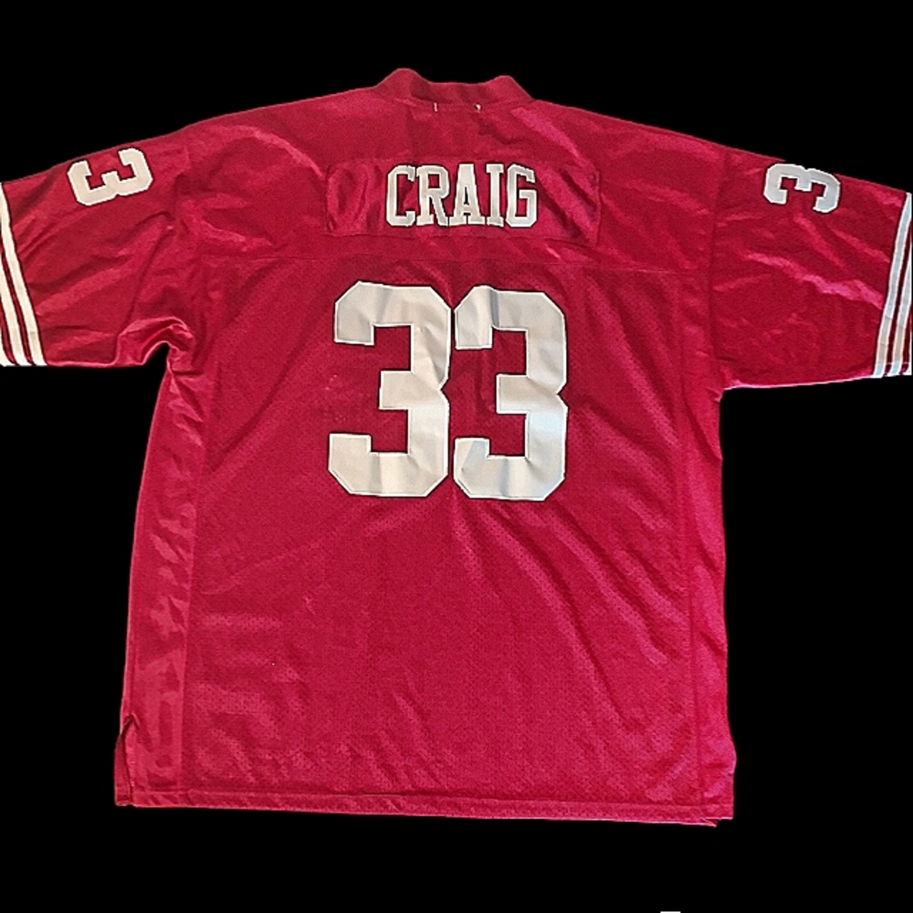 VTG Roger Craig San Francisco 49ers Mitchell Ness NFL Jersey Stitched #33 Sz 56